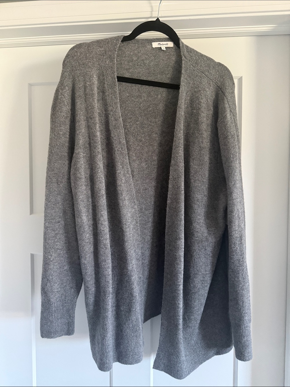 Madewell Gray Cardigan - Heather Gray